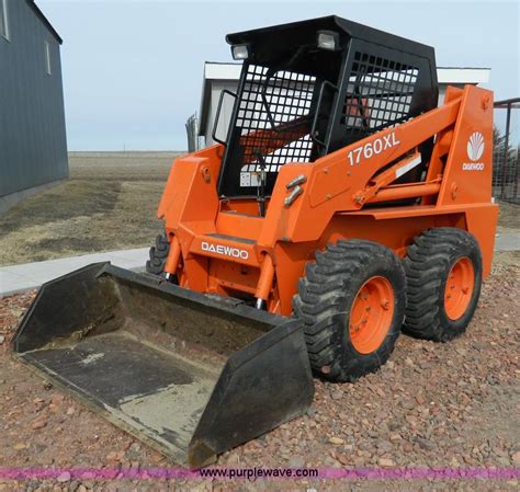 1760xl daewoo skid steer|daewoo 1760xl for sale.